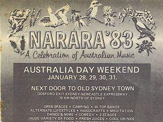Narara Music Festival 1983