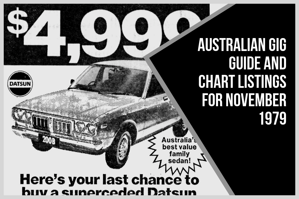 Australian Gig Guide and Chart Listings for November 1979 post image