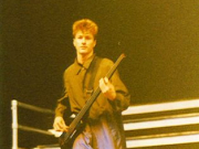 Garry looking suitably 80's