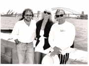 Dave Gilmour, Amanda, John Carroll 1988