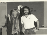 Joni Mitchell and John Carroll 1988