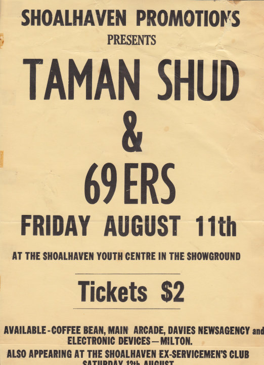 Tamam Shud and the 69ers