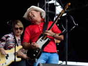 Ian Moss & Troy Cassar-Daley - Red Hot Summer Tour. Sun 26/3/2023. Bella Vista Farm. Copyright Greg Foster (Aussie Greg)