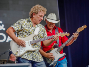 Ian Moss & Troy Cassar-Daley - Red Hot Summer Tour. Sun 26/3/2023. Bella Vista Farm. Copyright Greg Foster (Aussie Greg)