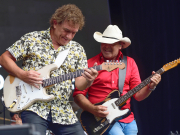 Ian Moss & Troy Cassar-Daley - Red Hot Summer Tour. Sun 26/3/2023. Bella Vista Farm. Copyright Greg Foster (Aussie Greg)