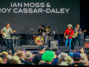 Ian Moss & Troy Cassar-Daley - Red Hot Summer Tour. Sun 26/3/2023. Bella Vista Farm. Copyright Greg Foster (Aussie Greg)